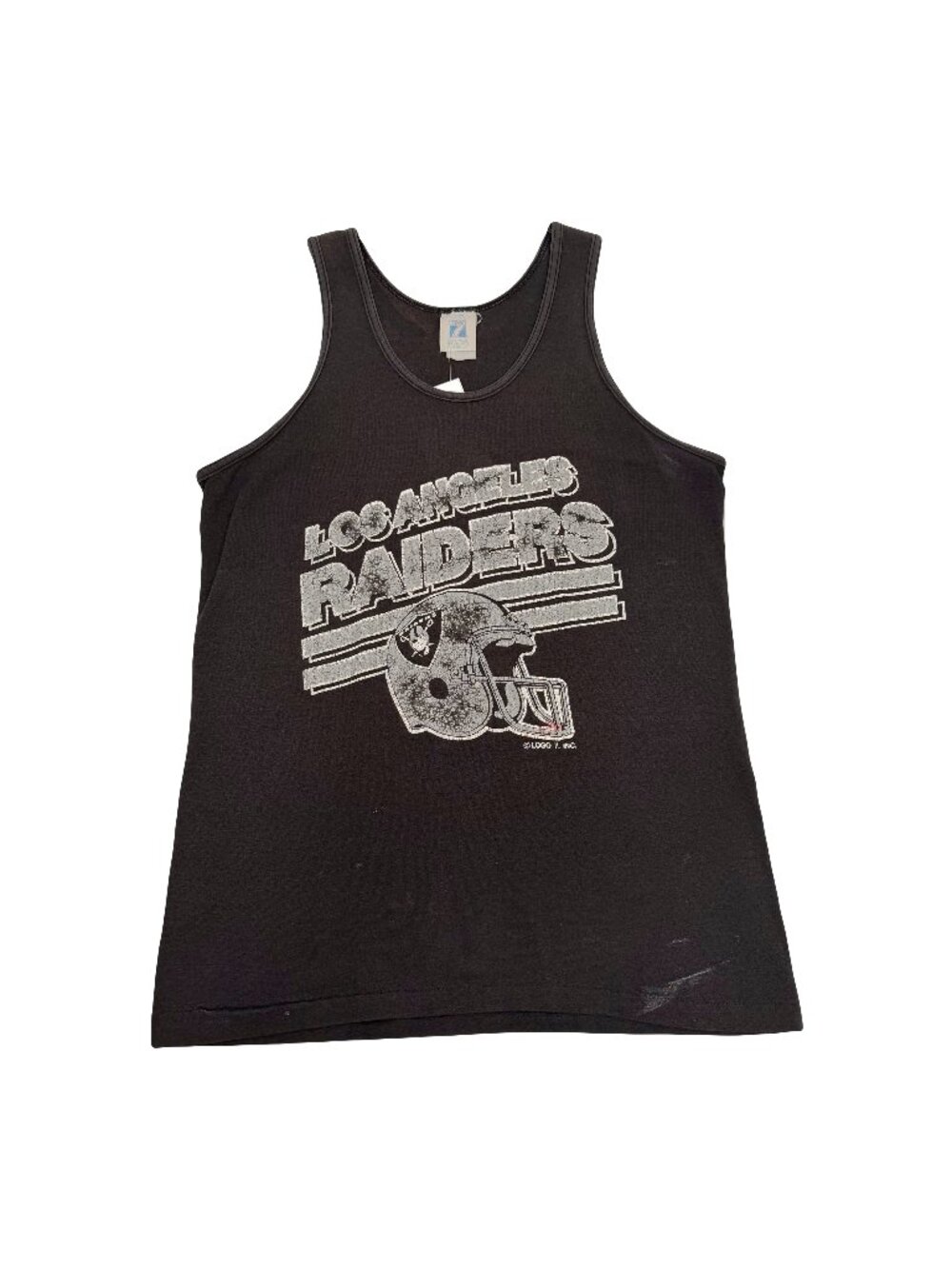 Vintage Logo 7 Los Angeles Raiders Tank Top S